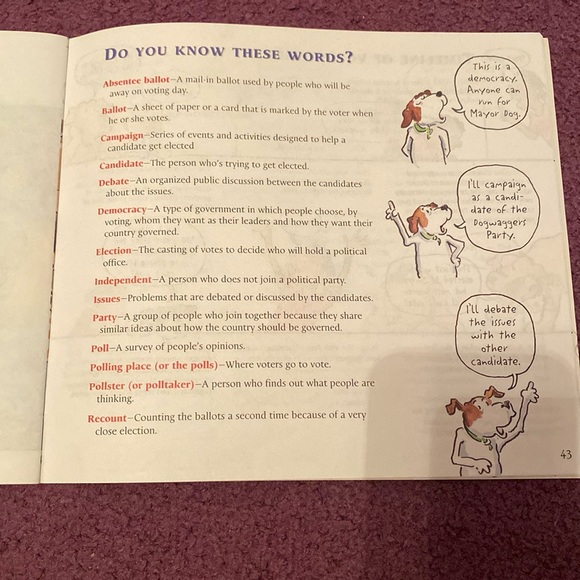 Eileen Christelow Vote Book - Picture 5 of 7